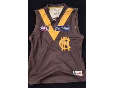 TASMANIA HAWKS AFL PUMA JERSEY 2XL