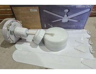 RRP $529.00 Fourseasons Trisera 4 blade ceiling fa...
