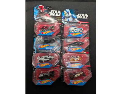 STAR WARS HOT WHEELS DIE-CAST VEHICLE COLLECTION -...