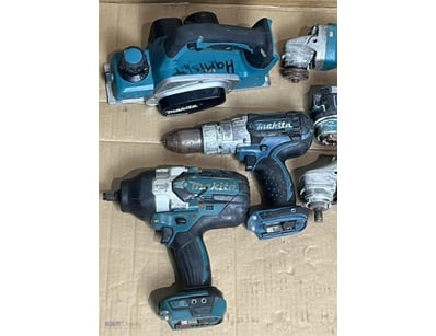 Cordless Makita 18V tools. 1 x DKP190 planer, 1 X ...