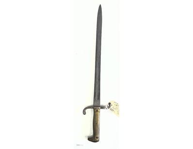 GERMAN/ AUSTRIAN M1871 MAUSER BAYONET WITH BRASS G...