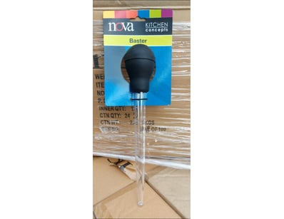 BOX LOT- QTY 24 x  Nova Kitchen Concepts Baster
...