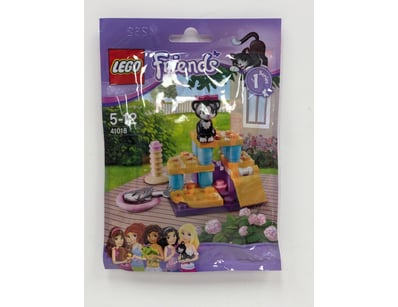 LEGO Friends Series 1 Set 41018 featuring a black ...