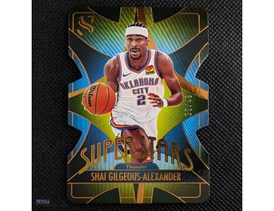 SHAI GILGEOUS-ALEXANDER "SUPERSTARS" DIE-CUT – SER...