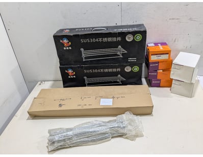 Bulk lot of bathroom and kitchen fixtures includin...