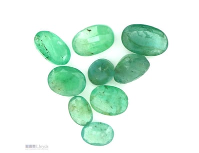 9.70CT TSW X 9, ZAMBIAN EMERALDS     

Oval Facete...