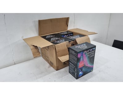 Bulk lot of Aurora Diamond Glitter Lamps featuring...