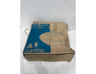 Vintage Caroma Concorde 500 semi-recessed vitreous...