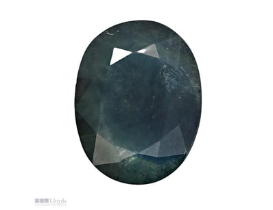 8.81 CARATS NATURAL GREEN BLUE SAPPHIRE     

8.81...