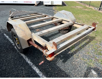 2014 Ex-Pump Trailer - Single-Axle Trailer Chassis...
