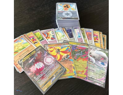 BULK POKÉMON CARDS INCLUDING MEGA EX, EX, V, HOLOS...