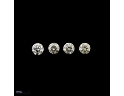 1.32CT TDW X 4, NATURAL DIAMONDS     

Round Brill...