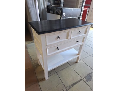 Hall Table, Timber Style, White Finish 

Dimensi...