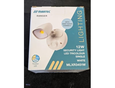 RRP $545.10 BULK LOT - QTY x6 Martec ranger LED se...