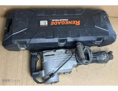 Renegade jackhammers. 1 x RIJH75 in case with cord...