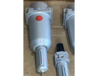 THB heavy duty compressed air filter regulator sys...