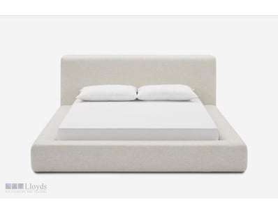 Dawson Queen Size Bed in Beach Linen