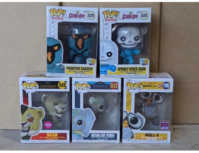 FUNKO POP! VINYL FIGURE COLLECTION - 5 PIECES (SCO...
