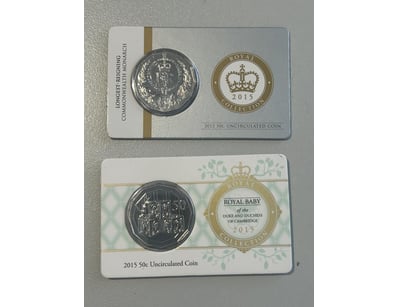 UNRESERVED Banknotes & Coins (A991) - Lot 2582