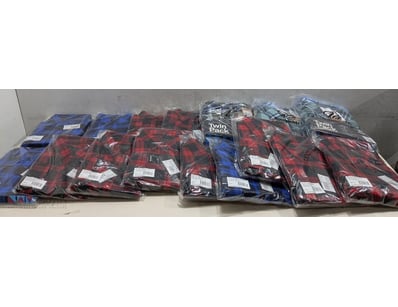 Bulk lot of men's flannel and brushed cotton shirt...