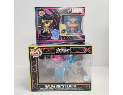FUNKO POP MARVEL COLLECTIBLE BUNDLE - WOLVERINE & ...