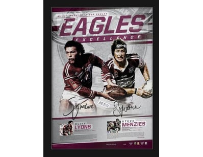 2X "DOMINEIGHT" MANLY SEA EAGLES 2011 PREMIERS JAS...
