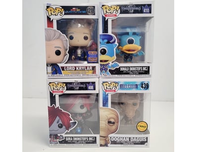 FUNKO POP VINYL FIGURES COLLECTION - ANT-MAN, KING...
