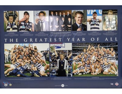GEELONG CATS 2007 "THE GREATEST YEAR OF ALL" LIMIT...