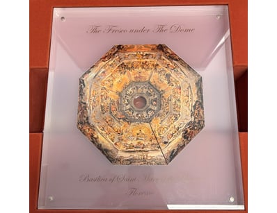 THE FRESCO UNDER THE DOME, 1KG SILVER (1 OF 500 WO...