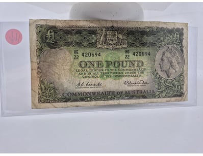 UNRESERVED Banknotes & Coins (A986) - Lot 1807