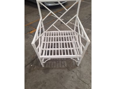 White bamboo chair

DIMENSIONS: 95cm x 69cm x 80...