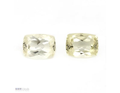 2.86CT TSW X 2, NATURAL BERYL HELIODOR     

Recta...