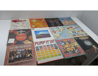 Assorted LP's, Mixed Artists, Titles Include 1981 ...