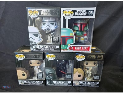 STAR WARS FUNKO POP COLLECTION - 2022 GALACTIC CON...
