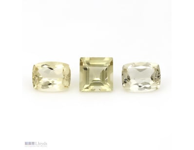 6.18CT TSW X 3, NATURAL BERYL HELIODOR     

Recta...