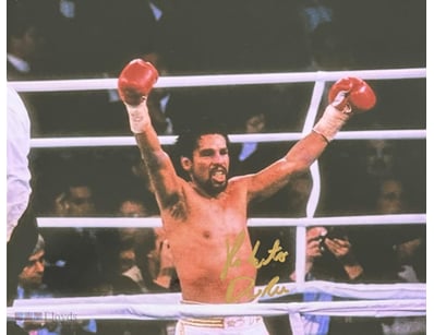 ROBERTO DURAN SIGNED BOXING PHOTO

Roberto Duran P...