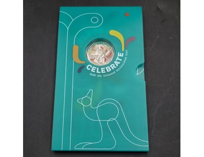 2026 AUSTRALIAN 50 CENT COLOURED UNCIRCULATED COIN...