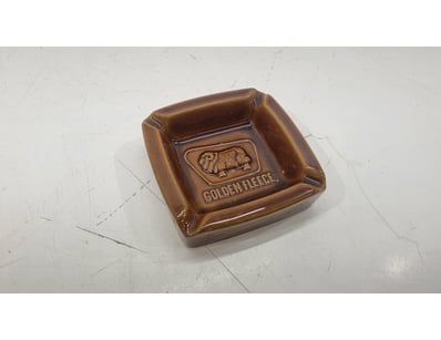 GOLDEN FLEECE CERAMIC ASHTRAY BY ELISCHER AUSTRALI...