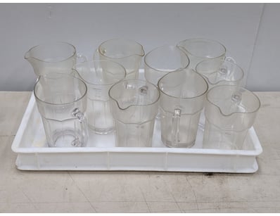 Plastic 1140ml Beer jugs

SOLD AS LOT