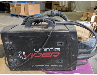 Unimig Viper MIG-MMA 182 inverter welder in used c...