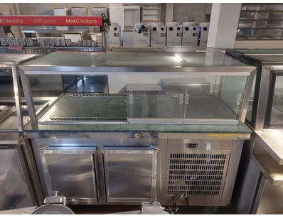Commercial under-counter refrigerator and freezer ...
