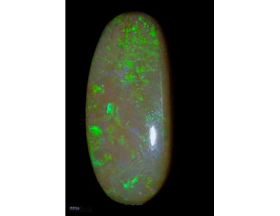 4.1 CARATS LIGHTNING RIDGE SEMI DARK OPAL. PENDANT...