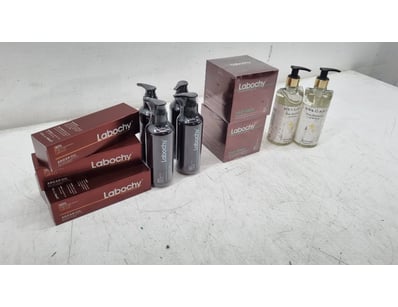 Comprehensive beauty and haircare collection featu...