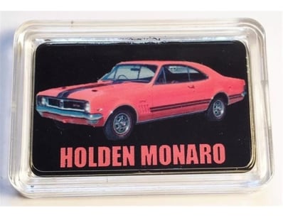 HOLDEN MONARO`` HGE 999 24K GOLD INGOT HEAVY GOLD ...