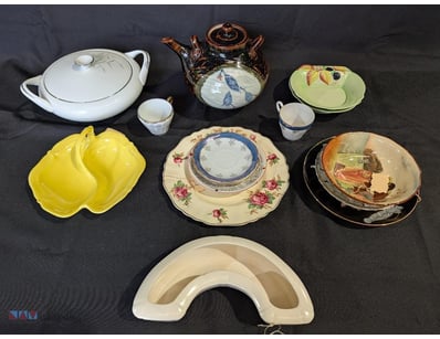 VINTAGE FINE CHINA AND PORCELAIN TABLEWARE COLLECT...