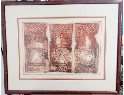 GAME FOR PRAYERS - ANCIENT GAMES SERIES PRINT BY J...