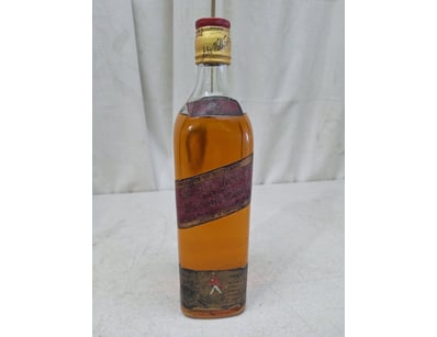 1970's Bottled Johnnie Walker Red Label Rare Speci...