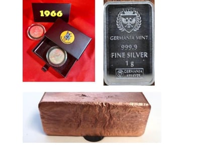 Coins, Banknotes & Bullion (A1001) - Lot 2015