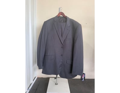 LEONARDO 2 PIECE POLY VISCOSE MEN SUIT REGULAR SIZ...