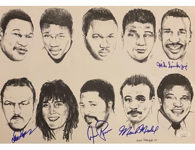 CHUCK WEPNER AARON PRYER MICHAEL SPINX & MARK MEDA...